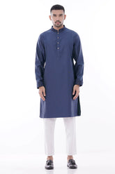 Men's Premium Panjabi (Purplish Blue)